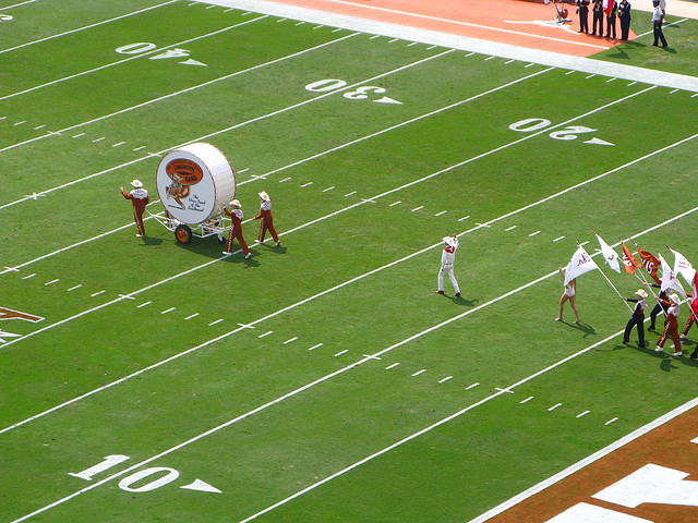 Big Bertha Drum - University of Texas - Atlas Obscura Sports Blog