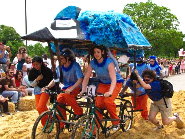 Kinetic Sculpture Race - Blue Jay